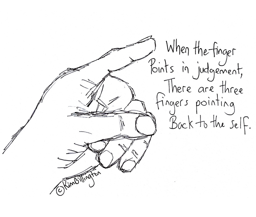 Finger points
